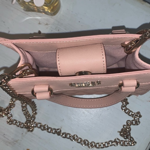 Pink Guess Mini Crossbody Purse - Picture 8 of 14